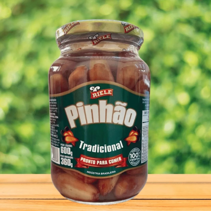 Riele Pinhao em Conserva Pronto para comer 600g