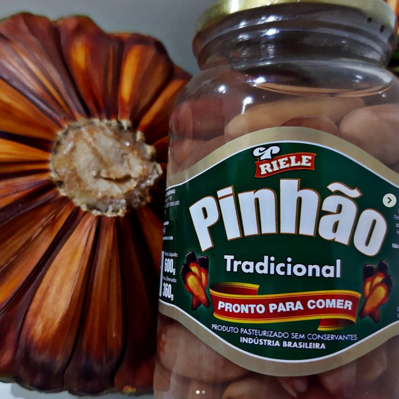 Riele Pinhao em Conserva Pronto para comer 600g