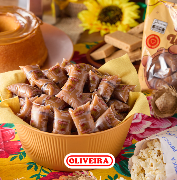 Oliveira Doce de Leite Xup Leite Pacote 1kg