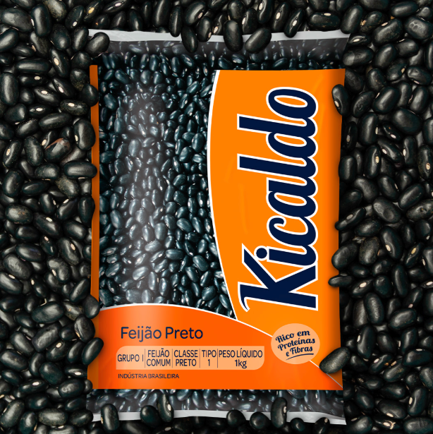 Kicaldo Black Beans 1kg