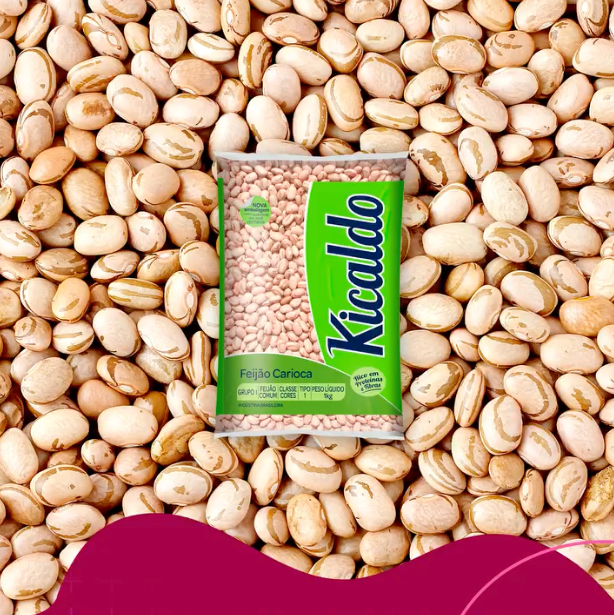 Kicaldo Feijao Carioca 1kg