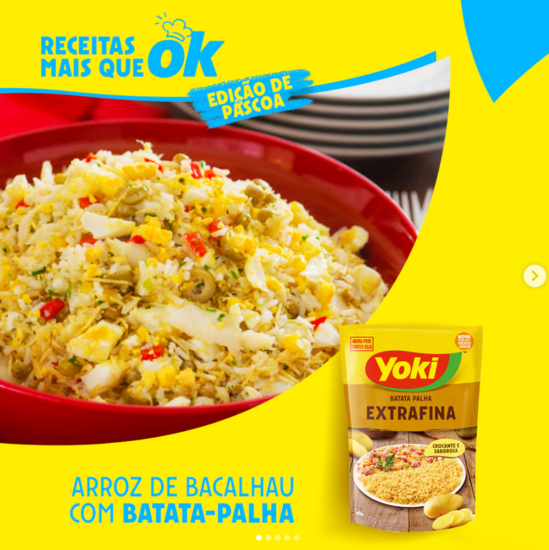 Yoki Batata Palha Extra Fina 100g
