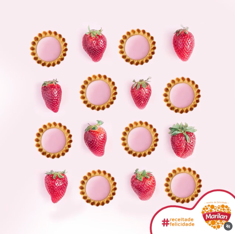 Marilan Tortinha de Morango 140g