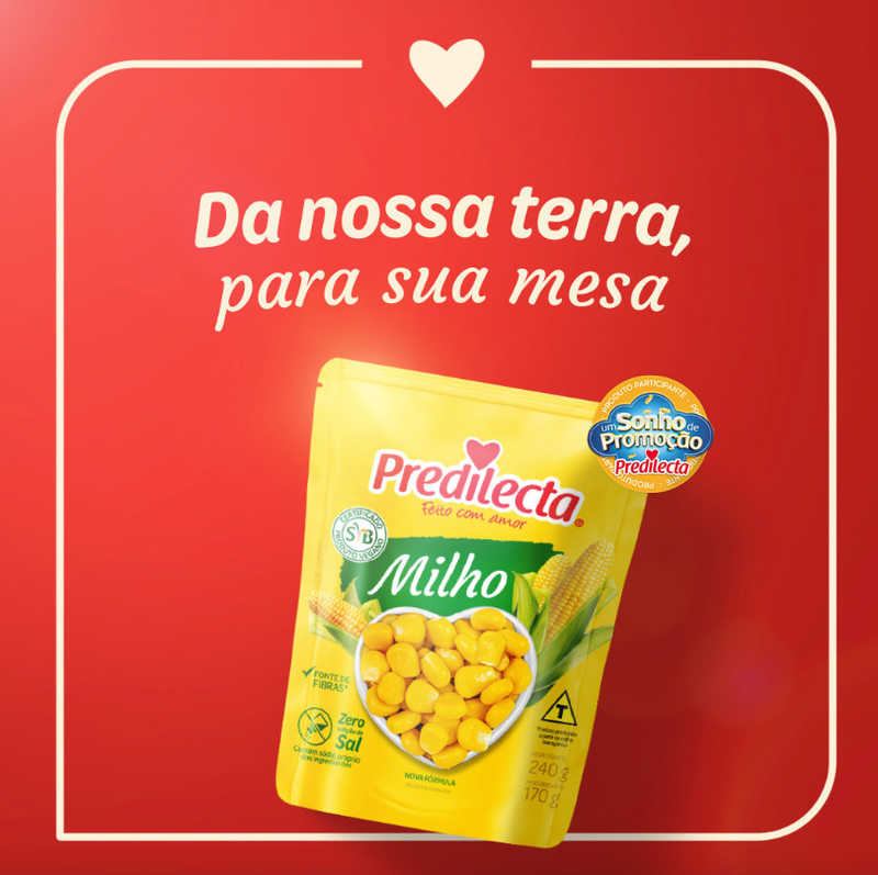 Predilecta Milho Verde em Conserva 170g