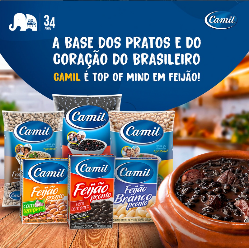 Camil Feijao Carioca 1 Kg
