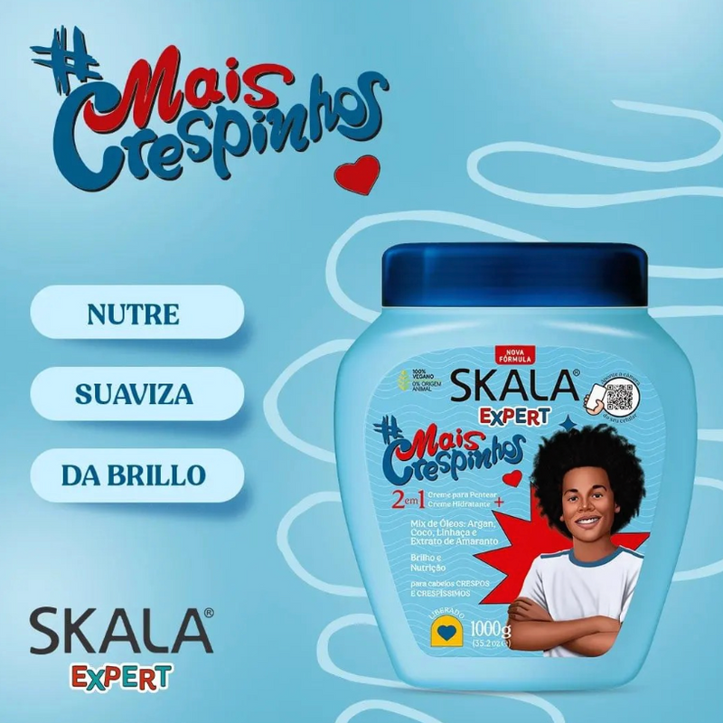Skala Expert Mais Crespinhos 1kg