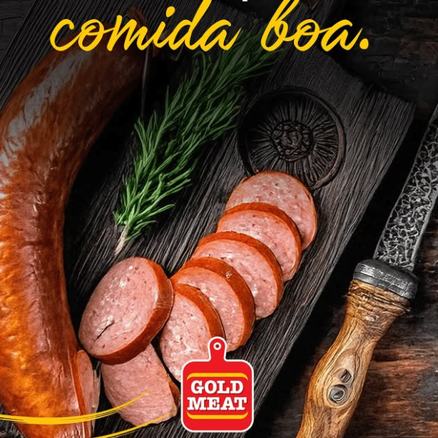 Gold Meat Linguica Calabresa Defumada