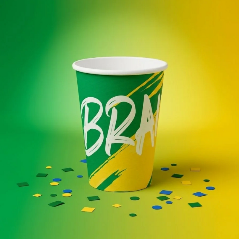 Brasil Copos Descartáveis 300ml
