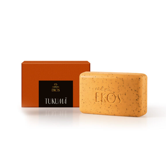 Natura Ekos Sabonete Tukuma em Barra Esfoliante 100g