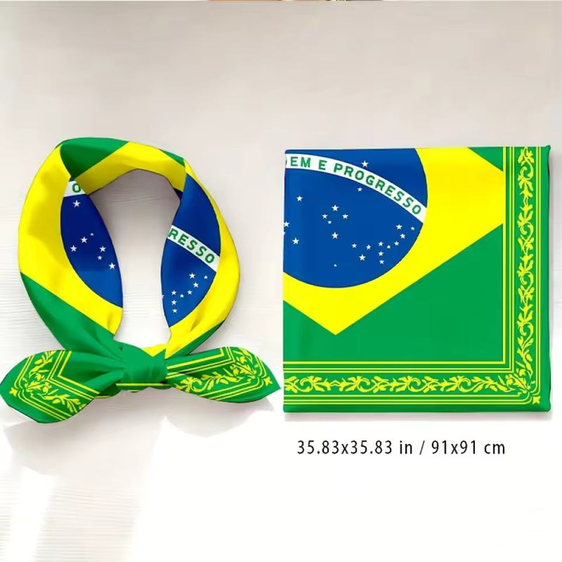 Brasil Bandana / Lenco Bandeira