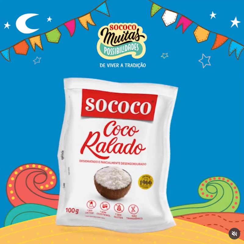 Sococo Coco Ralado 100g