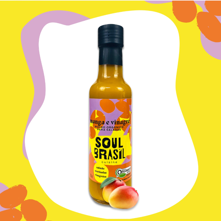 Soul Brasil Organic Mango Salad Dressing and Marinades 250ml 