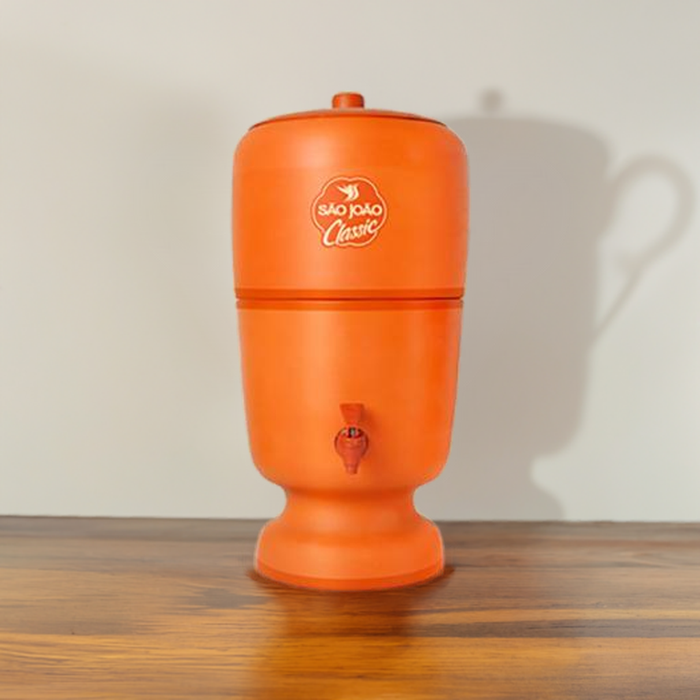 Stefani Terracota Filtro para Agua de Barro São Joao 6 litros
