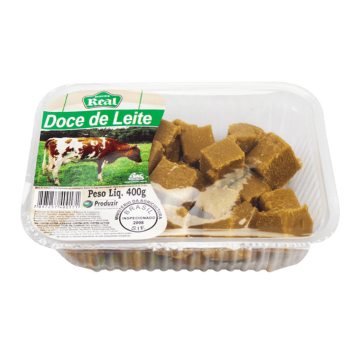 Doces Real Doce de Leite Cortado 400g