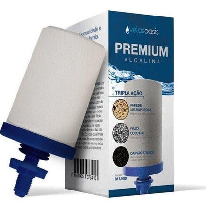 Oasis Premium Candles Alkaline Ceramic Candle