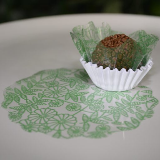 Tapetinho Fundo Plastico para Forminha de Docinhos #7