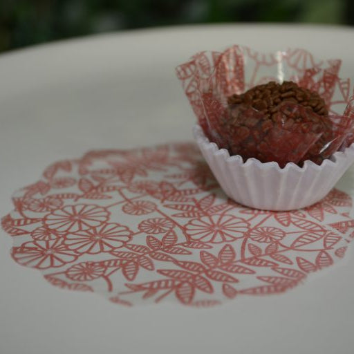 Tapetinho Fundo Plastico para Forminha de Docinhos #7