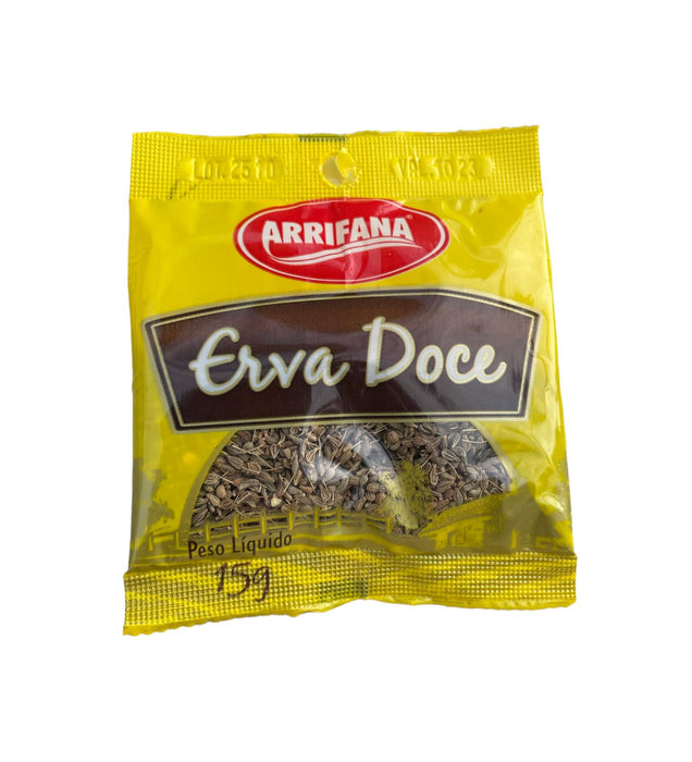 Arrifana Erva Doce 15g - Fennel Seeds