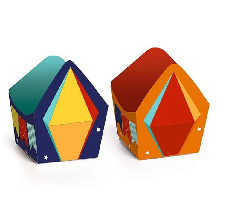 Caixinha - Forminha Festa Junina 24 units - Decorated Candy Box