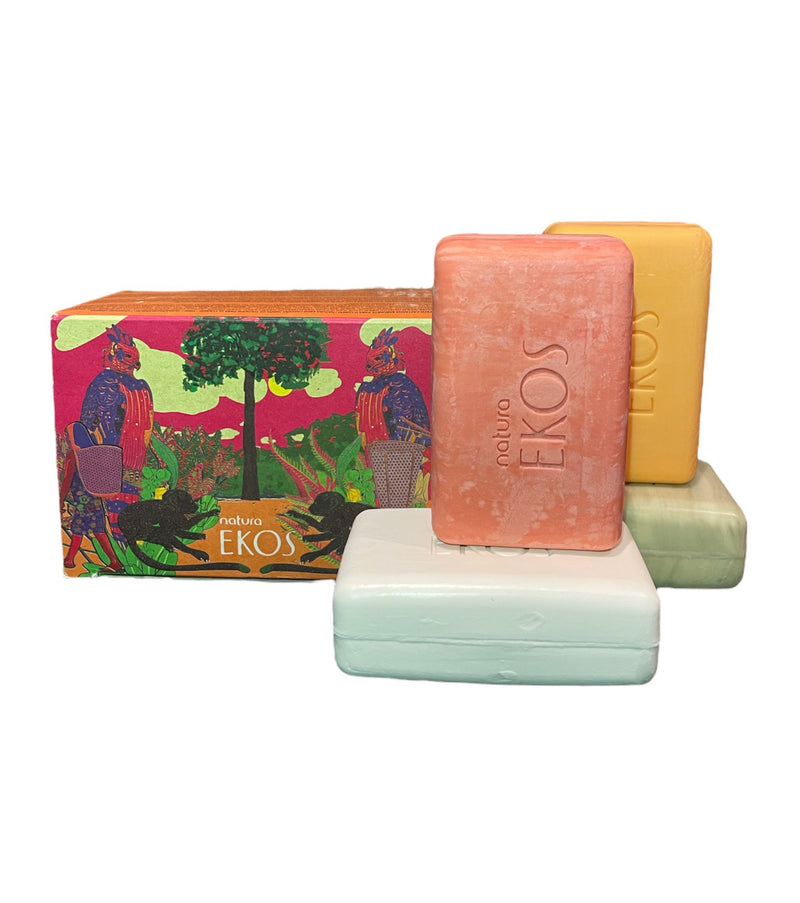 Natura Ekos Sabonete em Barra 4 unid ( Castanha - Andiroba - Ucuuba - Tukuma )