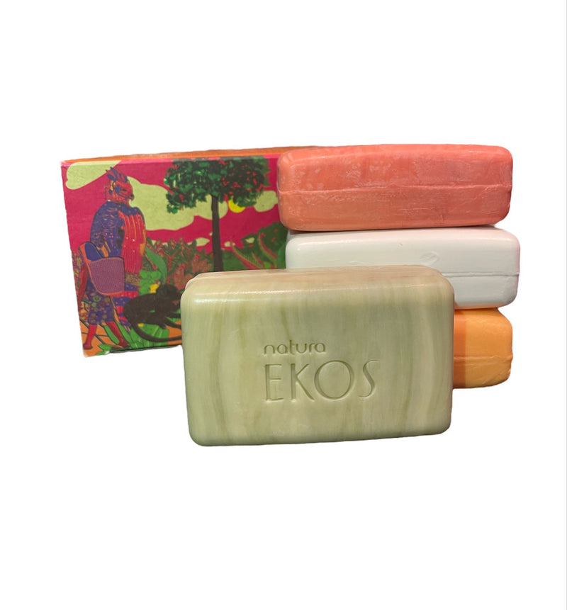 Natura Ekos Sabonete em Barra 4 unid ( Castanha - Andiroba - Ucuuba - Tukuma )