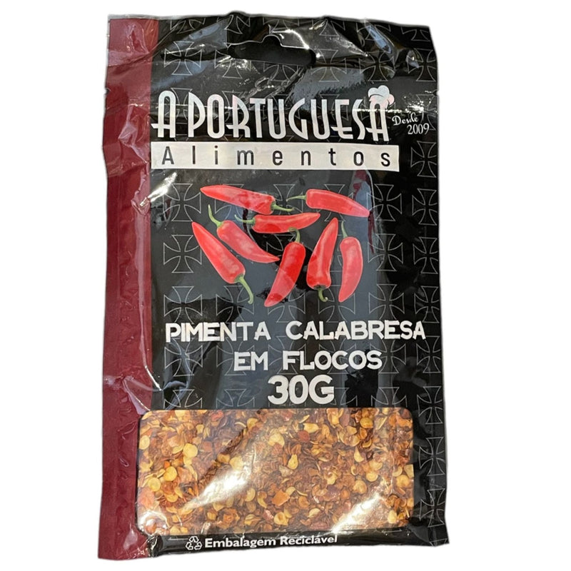 A portuguesa Pimenta Calabresa em Flocos 30g