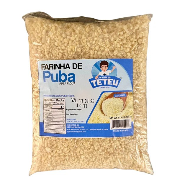 Teteu Farinha de Puba 500g