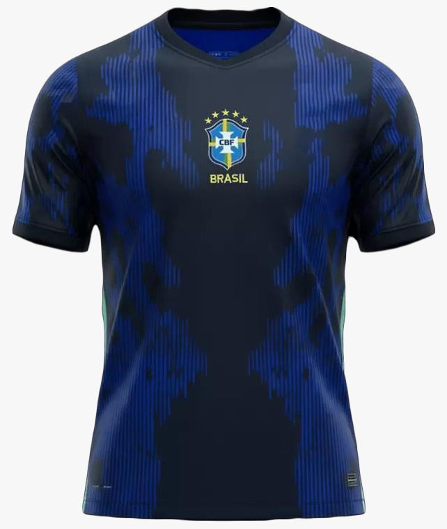 Brasil Camiseta Azul Copa 2026 Versao Fa