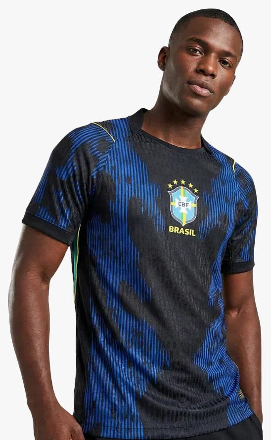 Brasil Camiseta Azul Copa 2026 Versao Fa