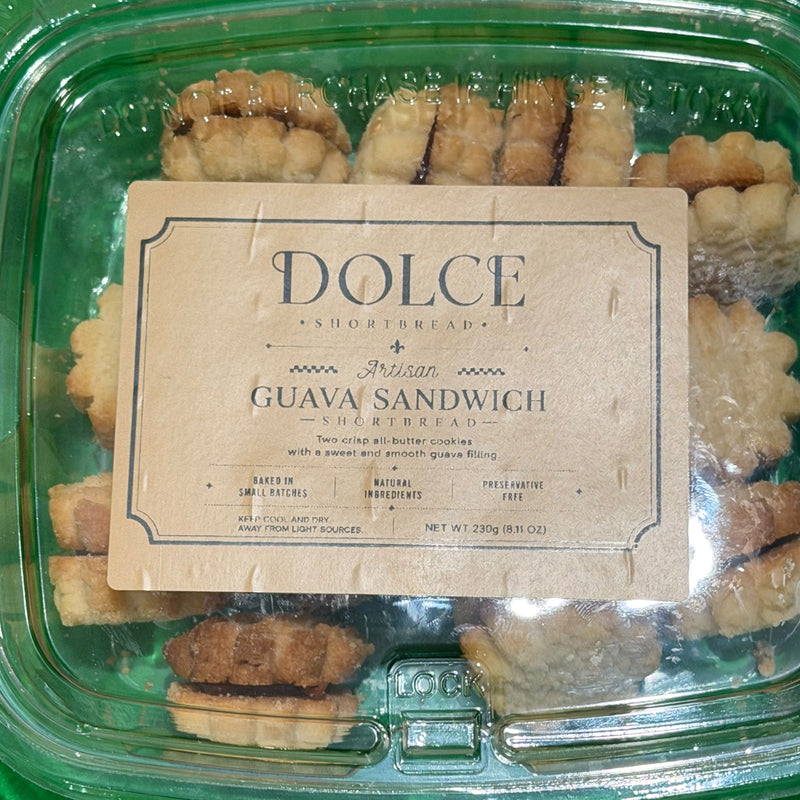 Dolce Shortbread Cookie with Guava Filling 230g