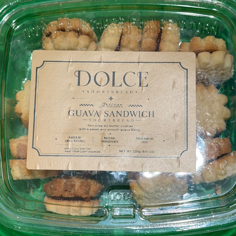 Dolce Shortbread Cookie with Guava Filling 230g