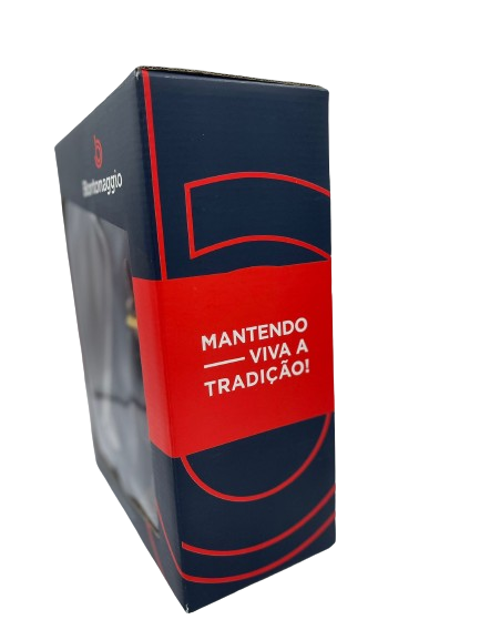 Bortonaggio Kit Cuia para Chimarrao com Bomba Personalizado Brasao