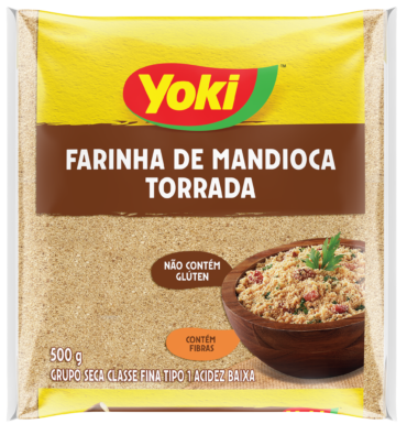 Yoki Farinha de Mandioca Torrada 500g