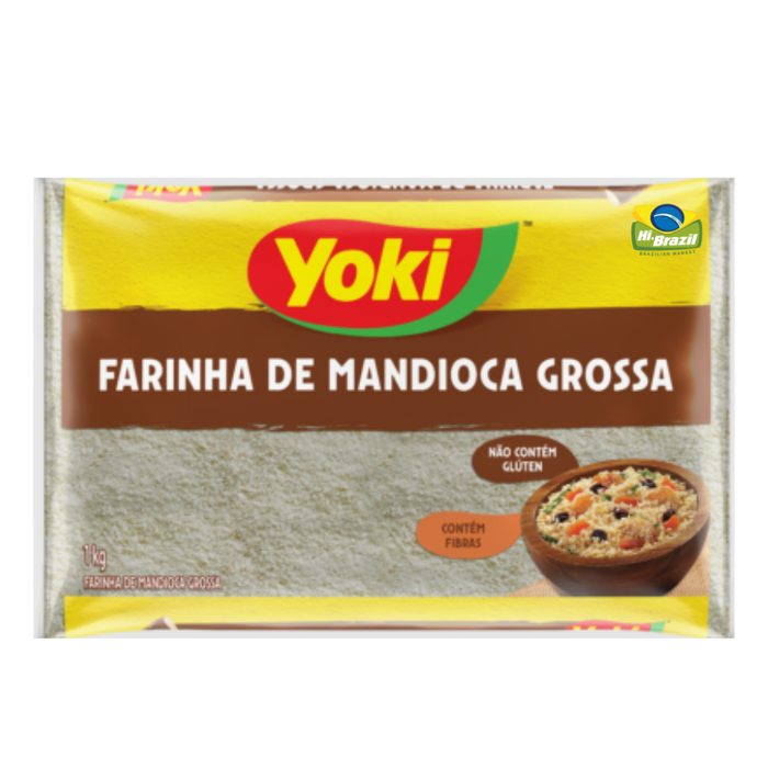 Yoki Farinha de Mandioca Crua 1kg