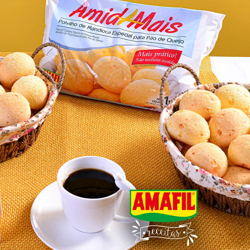 Amafil Amid Mais - Polvilho Especial para Pao de Queijo 1kg