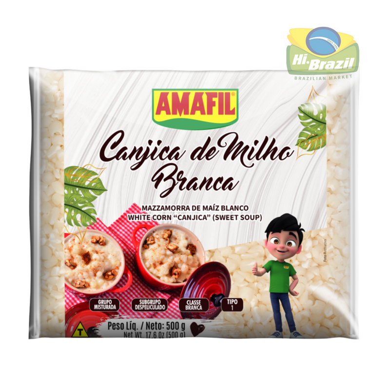 Amafil Canjica Branca 500g