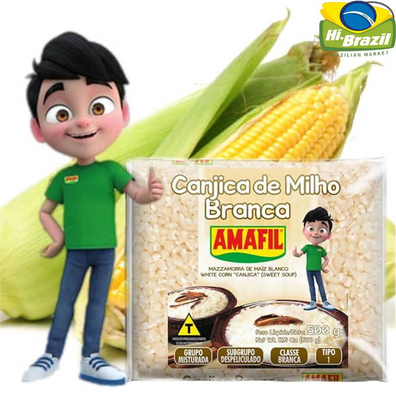 Amafil Canjica Branca 500g