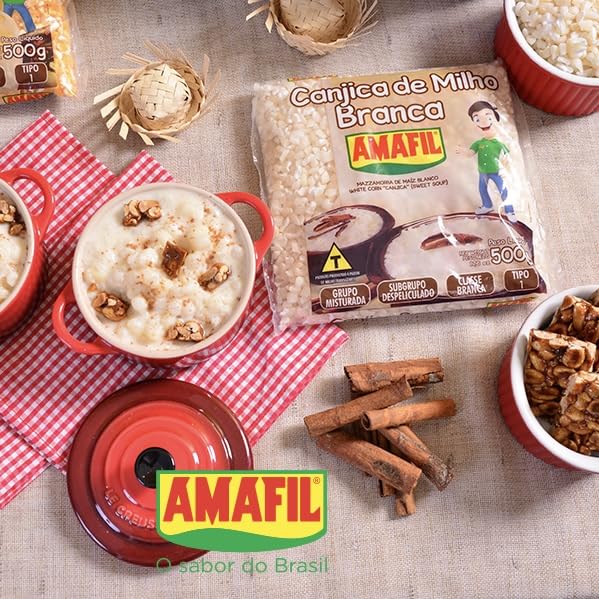 Amafil Canjica Branca 500g