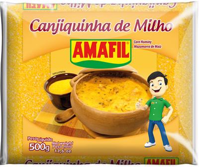 Amafil Canjiquinha (Xerem) 500g - Yellow Corn Grits