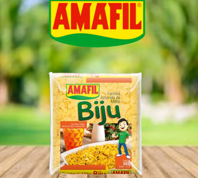Amafil Farinha de Milho Biju 500g