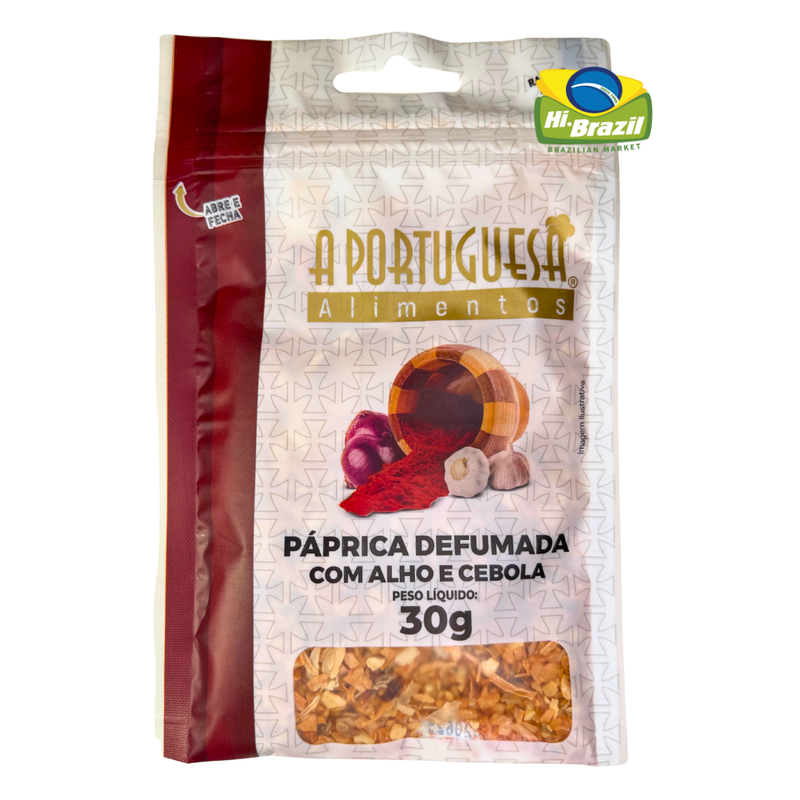 A portuguesa Paprica Defumada com Alho e Cebola 30g