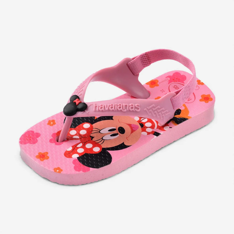 Havaianas Chinelo Baby Disney Rosa Minie e Margarida