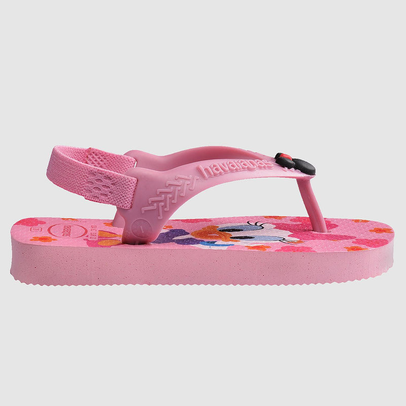 Havaianas Chinelo Baby Disney Rosa Minie e Margarida