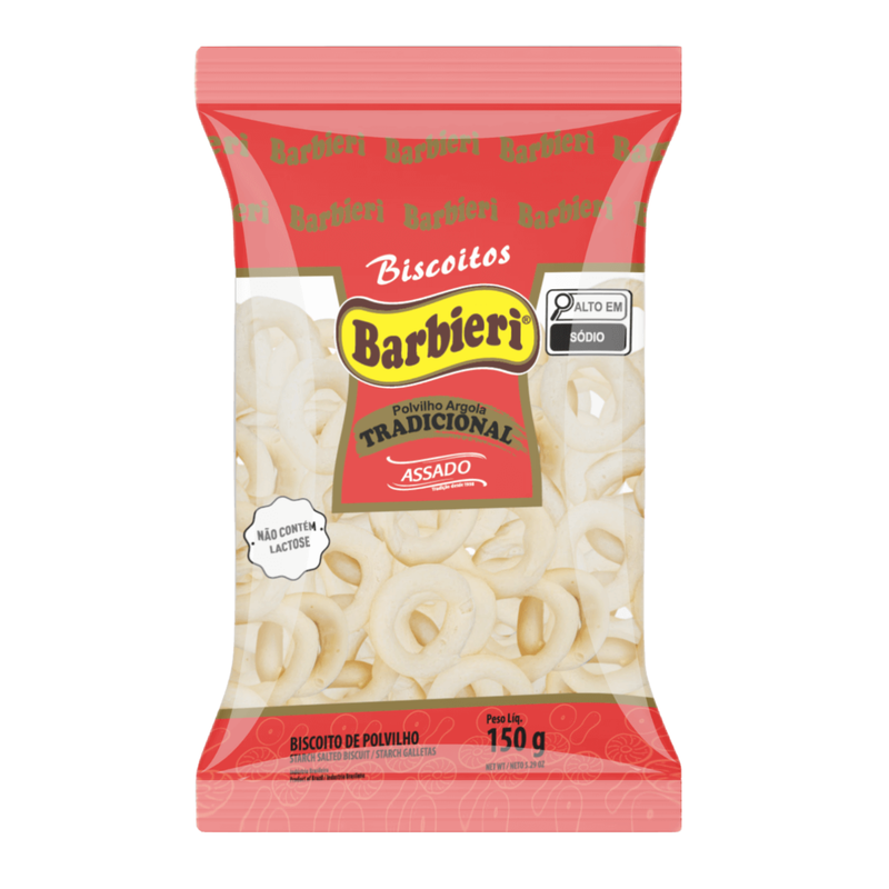 Barbieri Biscoito de Polvilho Argola 150g