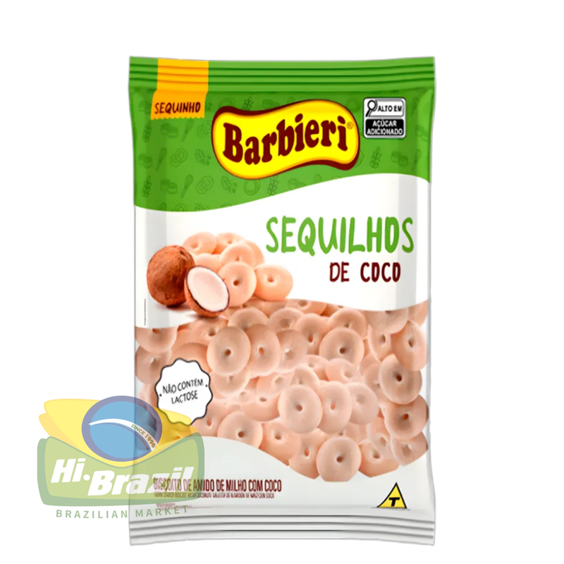 Barbieri Sequilhos Sabor Coco 350g
