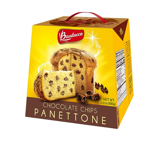 Bauducco Mini Panetone de Chocolate 80g - Chocolate Panettone Special Cake 3.5oz