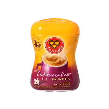 3 Coracoes Cappuccino Vanilla 200g