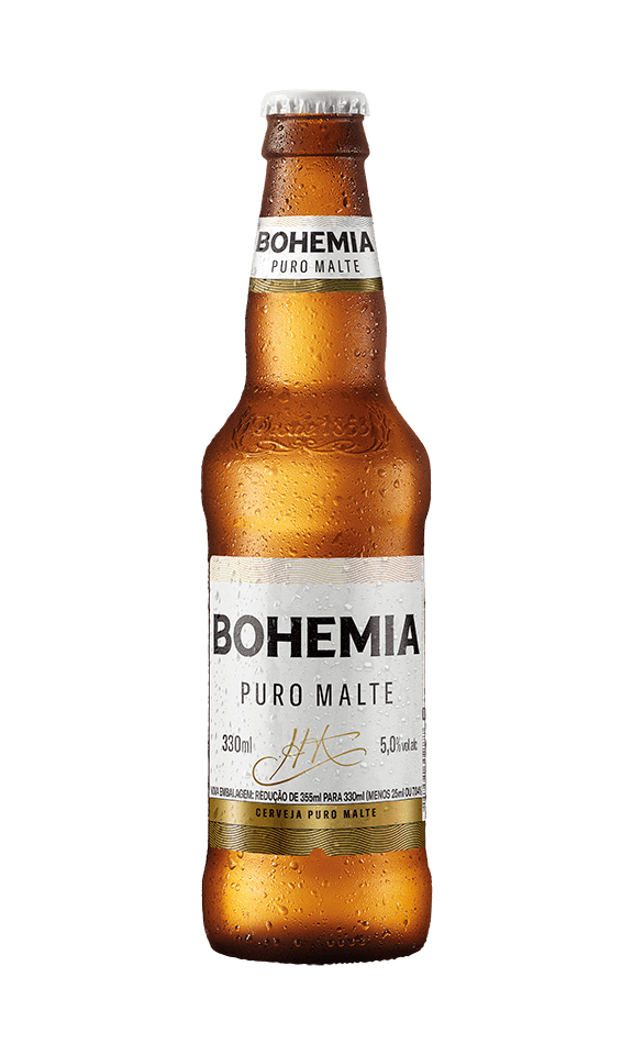 Bohemia Puro Malte Long Neck 6 garrafas de 350ml cada