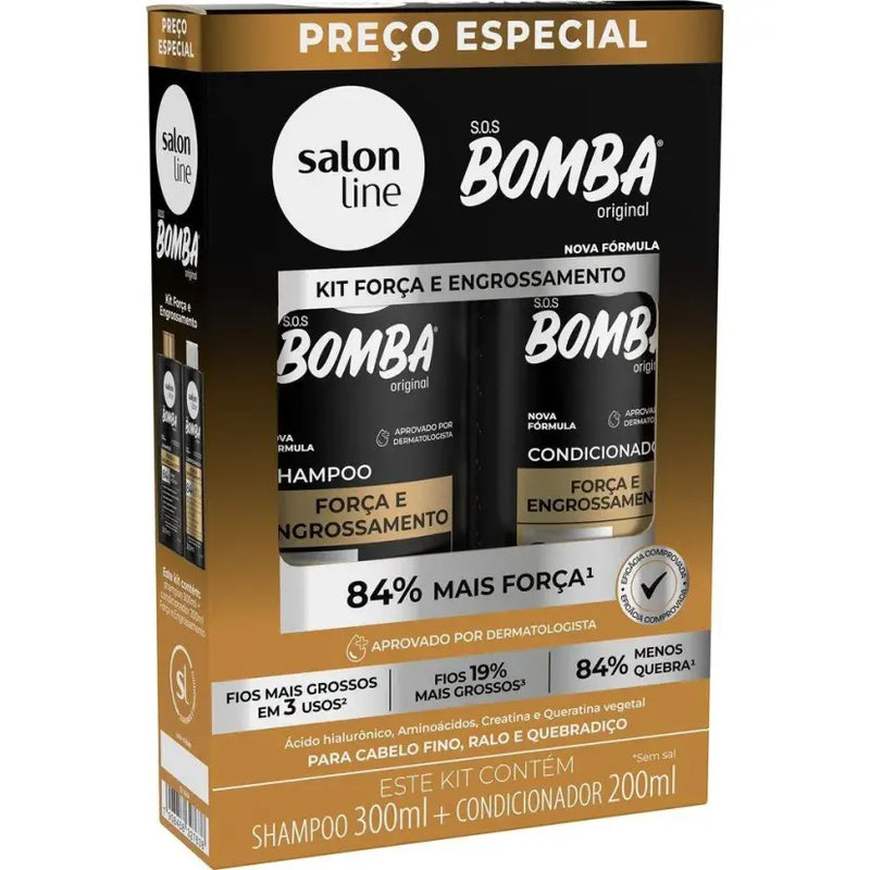 Salon Line Strength and Thickening Shampoo and Conditioner Kit