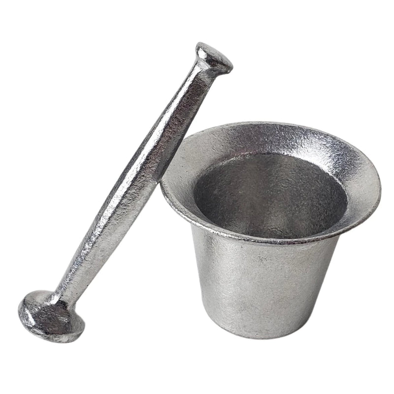 Pilao de aluminio com socador